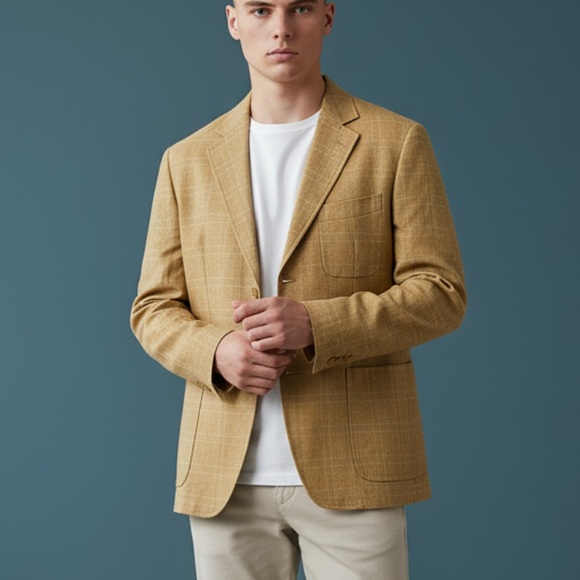 Hickey Freeman Linen Blazer